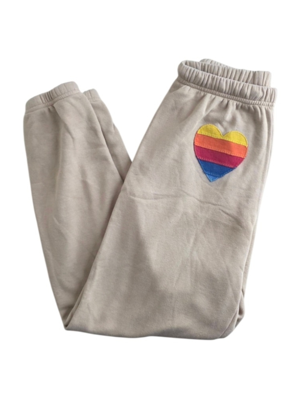 Aviator Nation Women's Rainbow Hearth Stitch Sweatpants